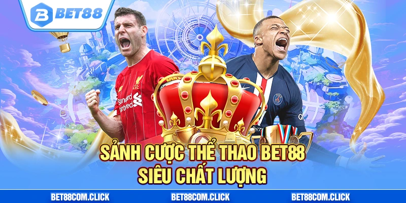 Sảnh cược thể thao Bet88 siêu chất lượng